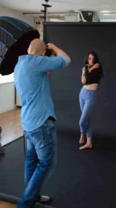 Perfect Angle for a Studio Photoshoot