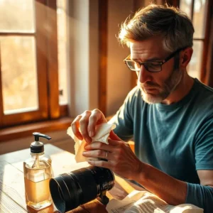 Clean Camera Lenses Regularly to Prevent Dirt Buildup