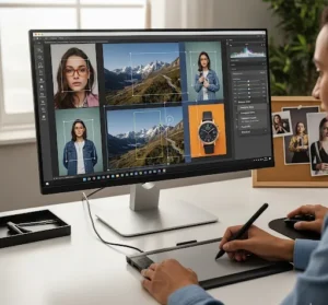 Cropping and Resizing for Better Composition