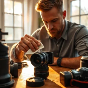Don't Rub Your Lenses with a Cloth or Paper Towel