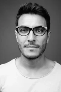 monochrome headshot tips