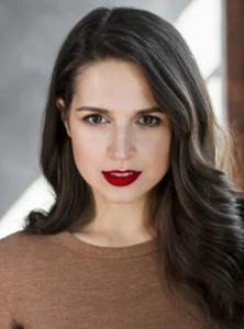 perfect feminine headshot