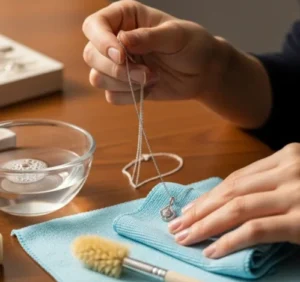 How to Clean Jewelry Before Photos