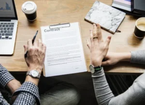 Review Contract and Terms