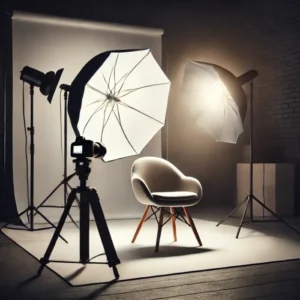 Softbox and Umbrella
