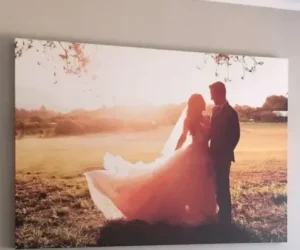 Beautiful Ways to Display Simple Wedding Photos at Home