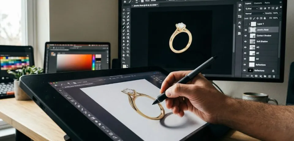 Shadow Creation for Remarkable Jewelry