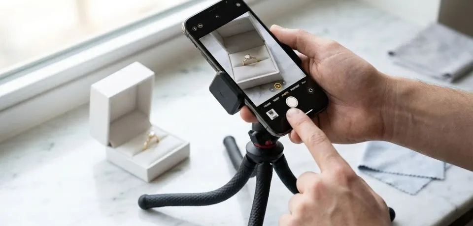 phone techniques jewelry photos